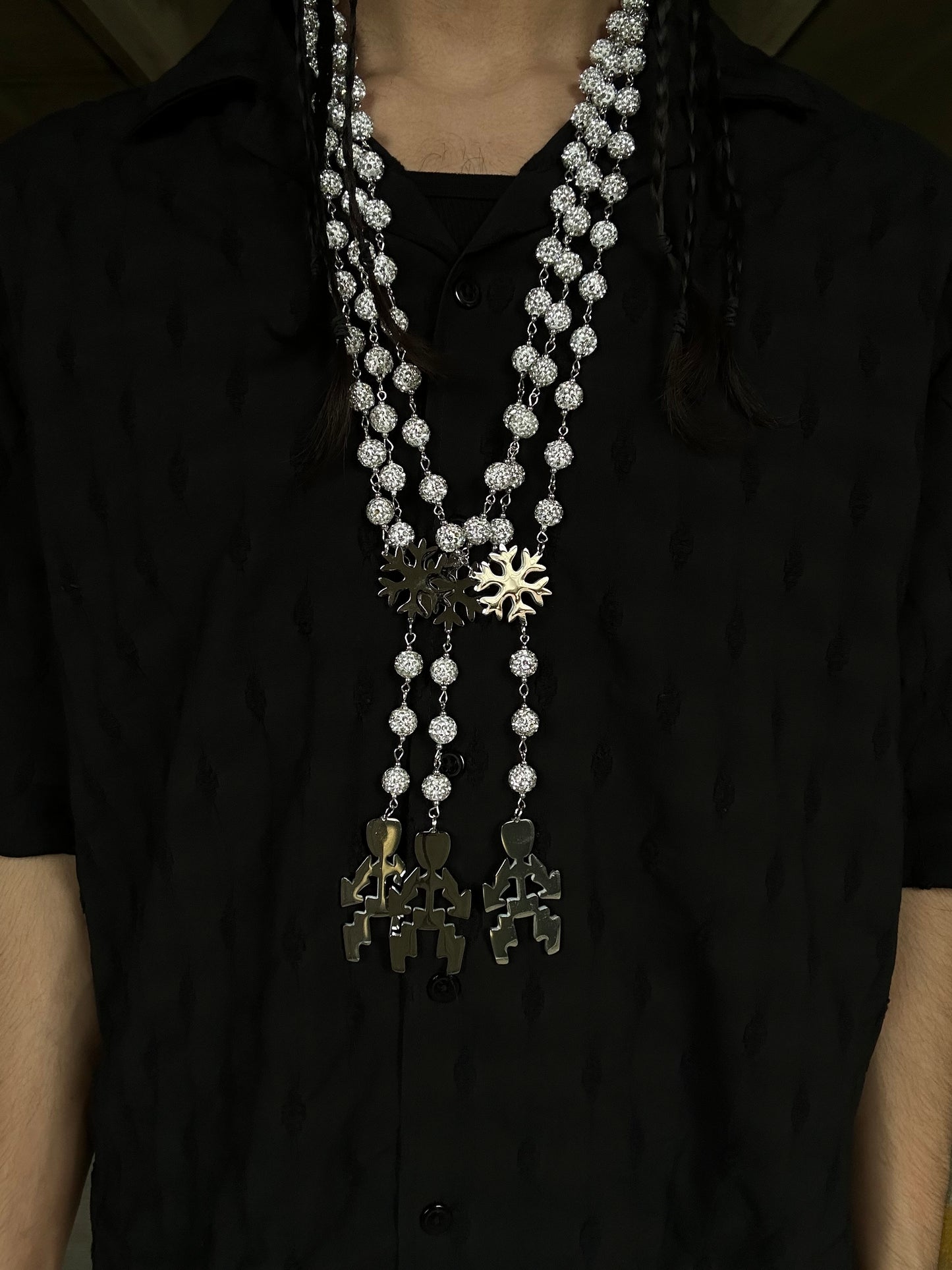 "ARCADIA" ROSARY (RHINESTONE)