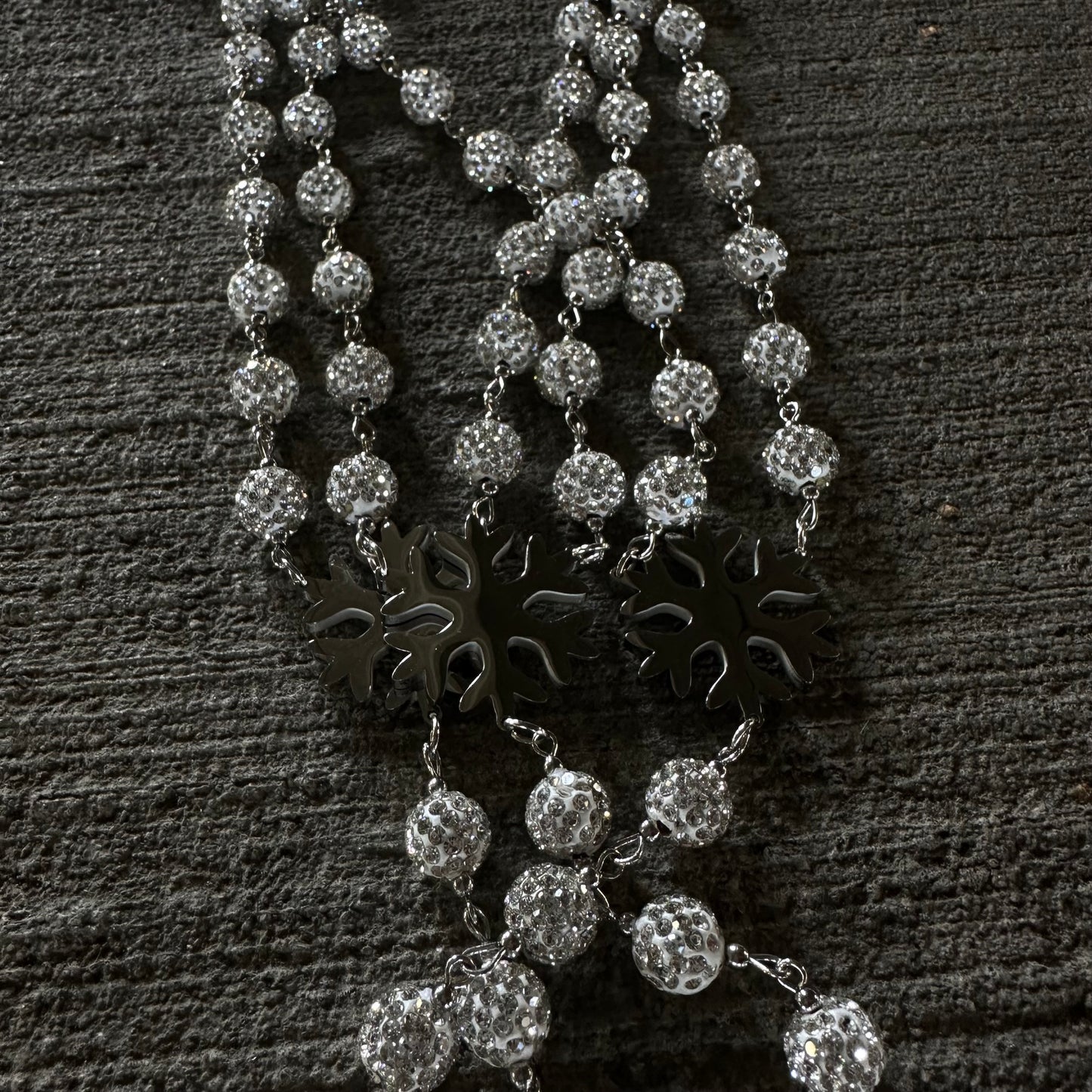 "ARCADIA" ROSARY (RHINESTONE)